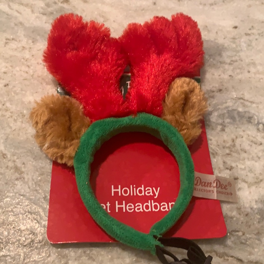 Holiday PET HEADBAND NWT